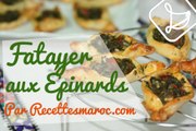 Fatayer aux Épinards - Spinach Stuffed Fatayer - فطائر السبانخ