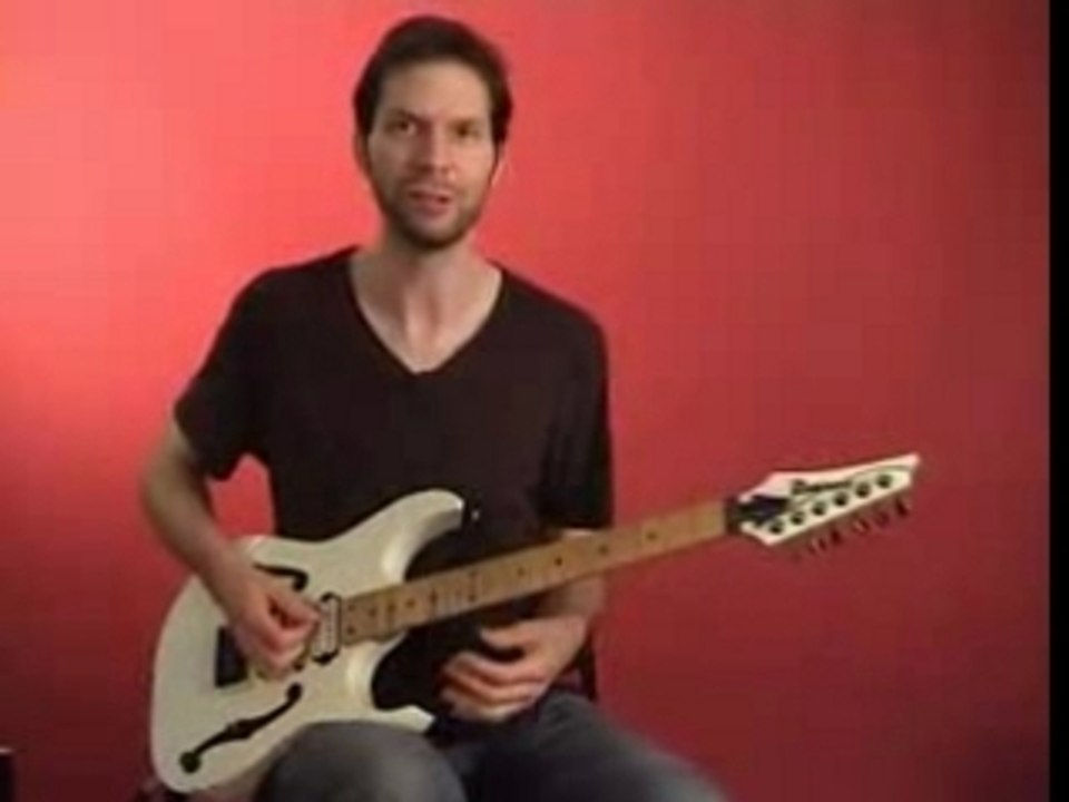 Paul gilbert Rythem lesson
