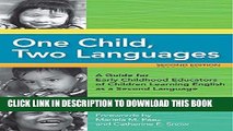 [PDF] One Child, Two Languages: A Guide for Early Childhood Educators of Children Learning English