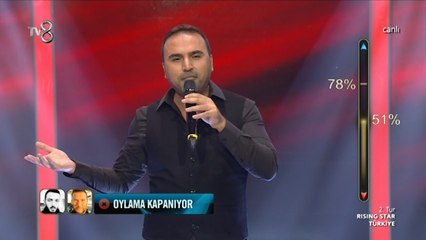 Hakan Taşdemir 'Sen Ağlama' - Rising Star Türkiye 29 Ağustos 2016