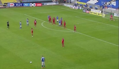 Gwion Edwards Goal - Peterborough United 1-0 Swindon Town FC (03/09/2016)