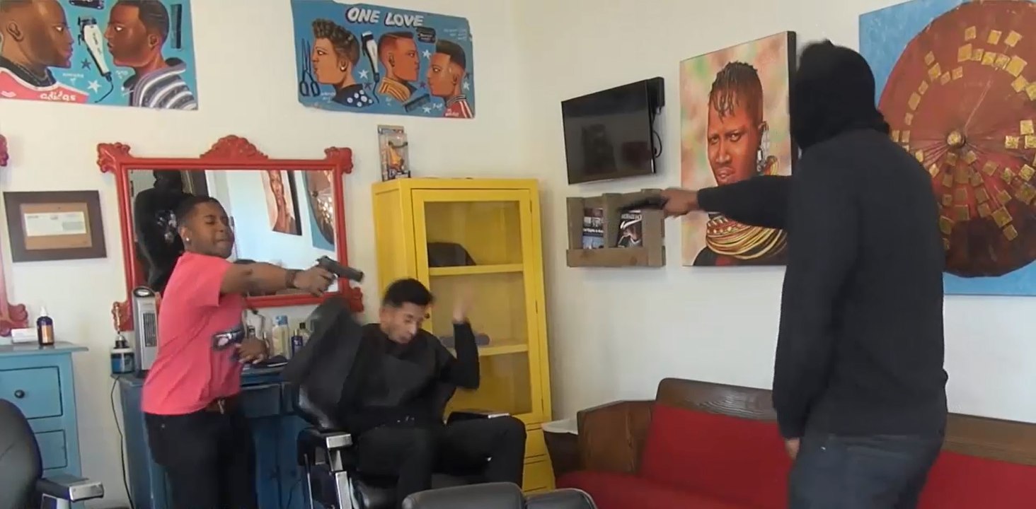 Murder in the Barbershop