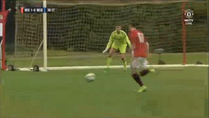 Manchester United U18 1-0 Middlesbrough U18 - Goal (03/09/2016)