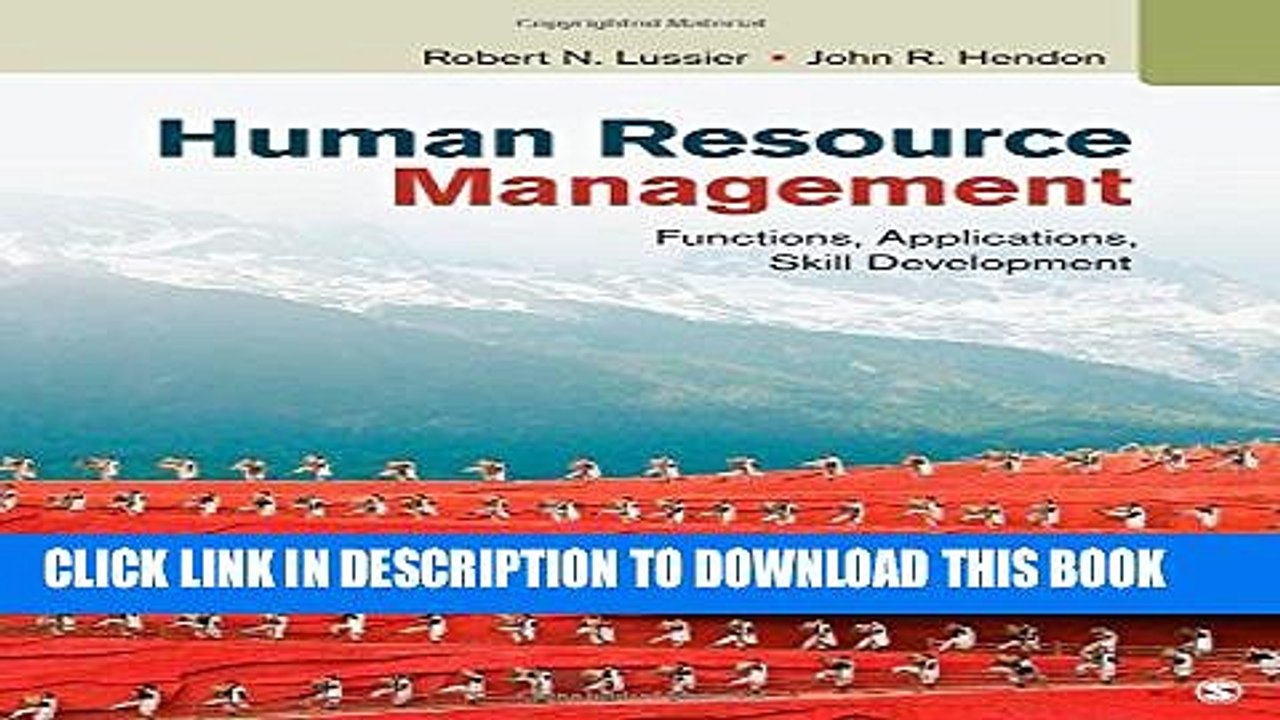 [PDF] Human Resource Management: Functions, Applications, Skill Development Popular Online