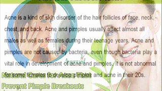 Natural Cures for Acne That Prevent Pimple Breakouts