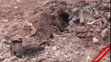 Kilis'e Suriye'den atılan 3 roketatar mermisi düştü