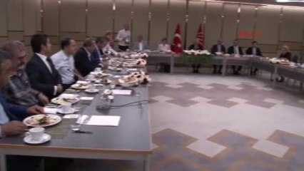 Kılıçdaroğlu Medya Temsilcileriyle Biraraya Geldi