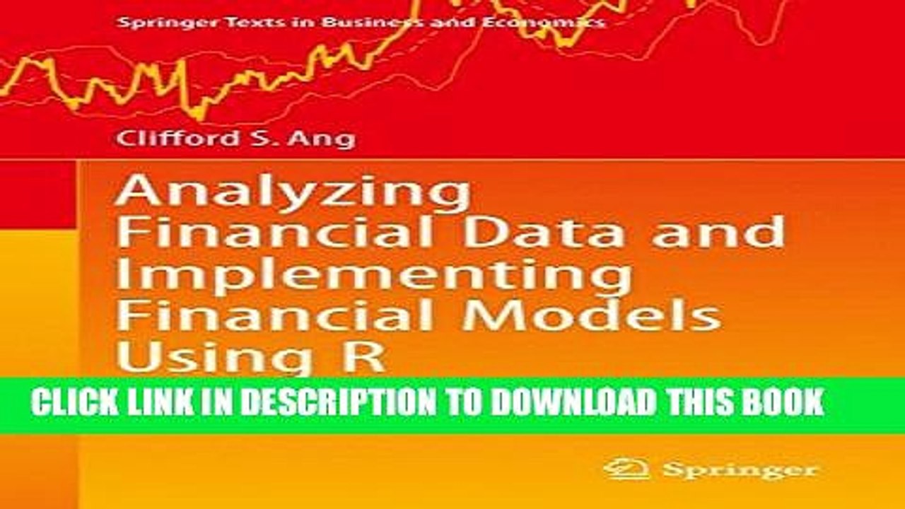 [PDF] Analyzing Financial Data and Implementing Financial Models Using R (Springer Texts in
