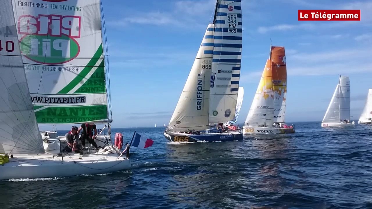 Voile. Duo Concarneau : le départ