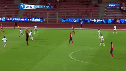 Belle action, première grosse occasion du match