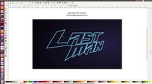 Tuto blender : Logo Lastman en 3D et animation effet Sun Beams