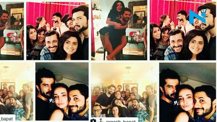 Actor Raqesh Bapat celebrates bday with TV friends