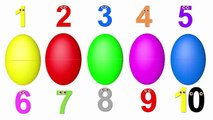 Fun Learn To Count 0 to 10 with 3D Fun Numbers! 3D Fun Numbers with Surprise Eggs