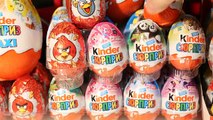 66 Surprise Eggs, Kinder Surprise - My Little Pony, Angry Birds, Kungfu Panda, Animal Planets