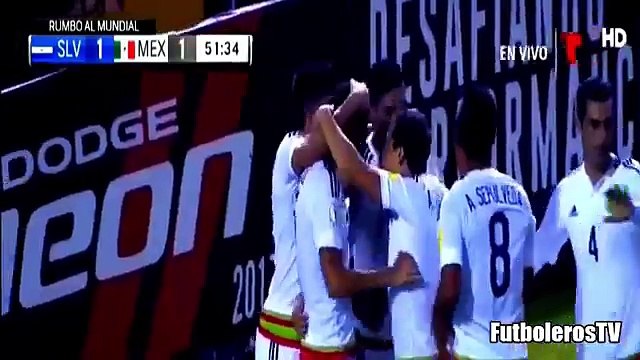 El Salvador vs Mexico 1-3 GOLES RESUMEN Eliminatorias Rusia 2018 HD