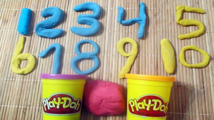 Learn To Count with Play Doh Numbers! 1 to 10 (Numbers from Play Dough)
