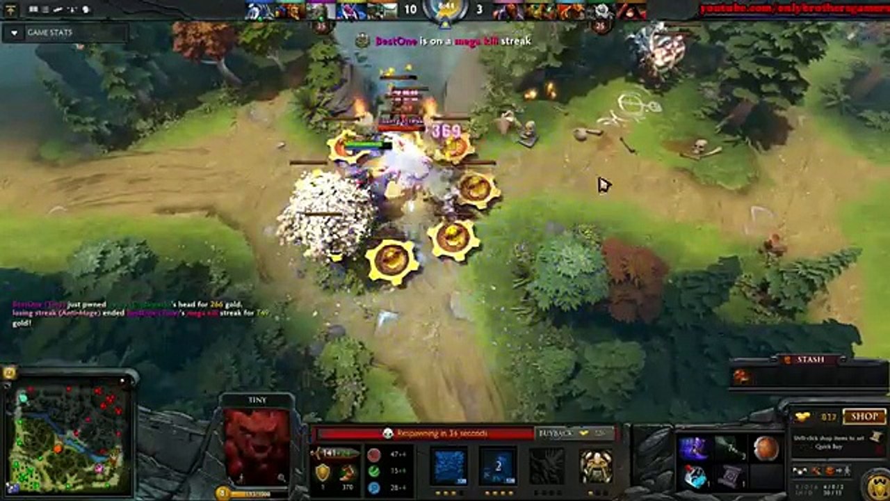 MidOne 7900 MMR Plays Tiny vol 3 - Dota 2