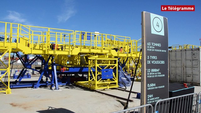 Métro de Rennes. Le chantier du viaduc de la future ligne B ouvert au public