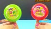 Play Doh Ice Cream Lollipops Bubble Gum Surprise Toys Peppa Pig Barbapapa Hello Kitty Goofy