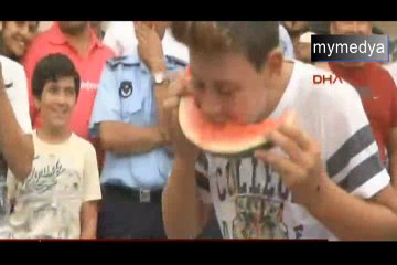 Silivri karpuz festivali renkli görüntülere sahne oldu