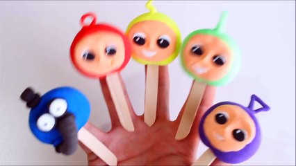 Teletubbies Play Doh Ice cream finger family Song