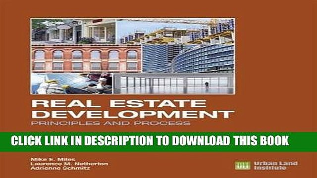 [PDF] Real Estate Development - 5th Edition: Principles and Process Popular Online