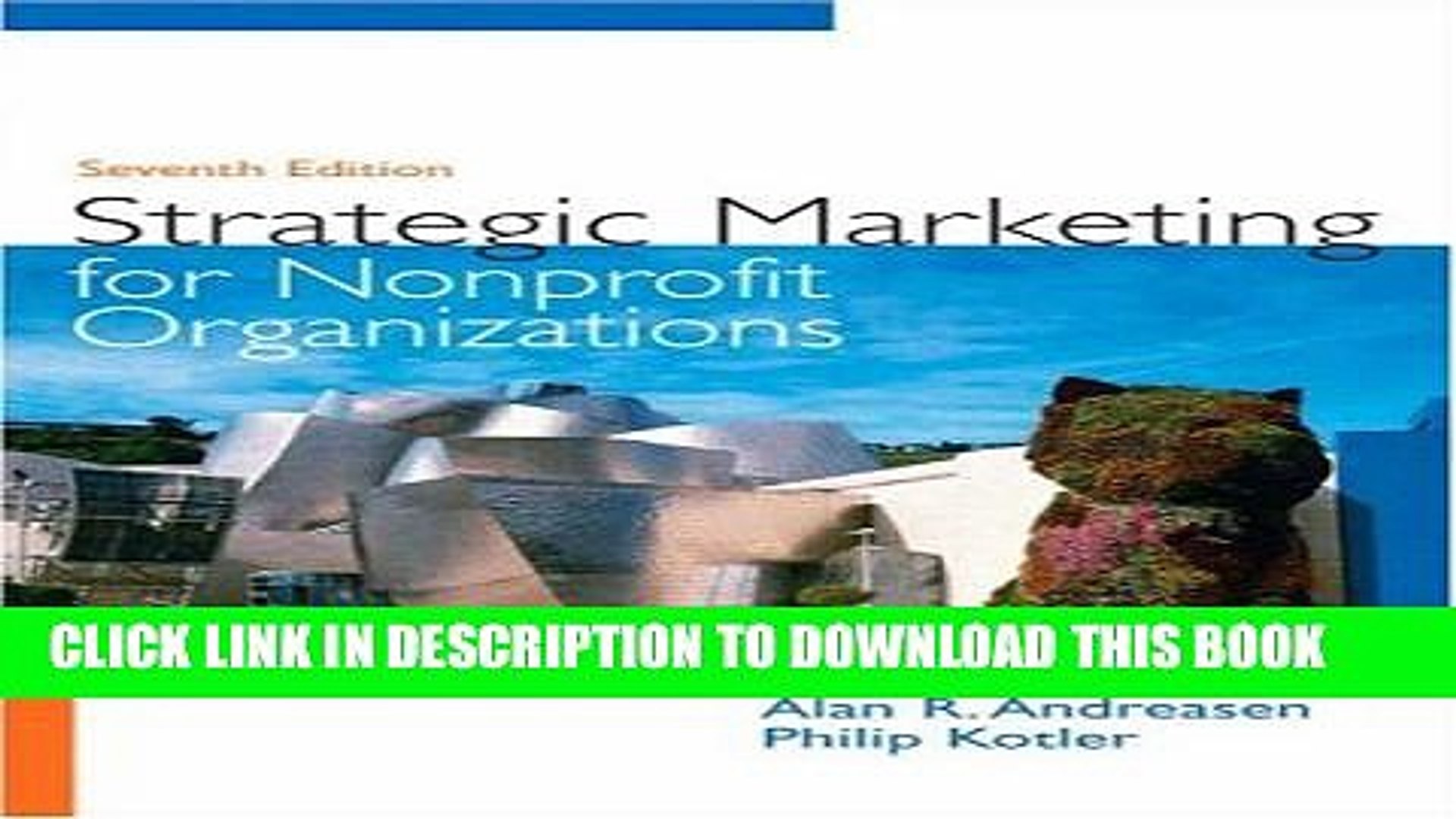 [PDF] Strategic Marketing for Non-Profit Organizations (7th Edition) Popular Colection