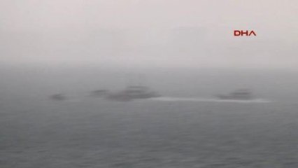 Antalya'da Batan Tekne Amatör Kamera