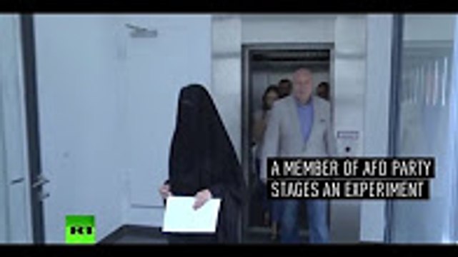 Political stunt German far-right MP wears niqab to parliament