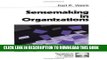 [New] Sensemaking in Organizations (Foundations for Organizational Science) Exclusive Full Ebook