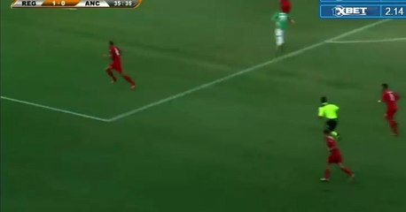 Manconi Goal - Reggiana 1-0 Ancona - Goal (03/09/2016)