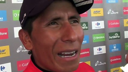 La Vuelta 2016 - Nairo Quintana : "Valverde avait besoin de récupérer après avoir travaillé comme toute la Movistar"