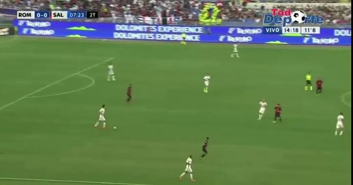 Juan Iturbe Goal - AS Roma 1-0 San Lorenzo - (03/09/2016)
