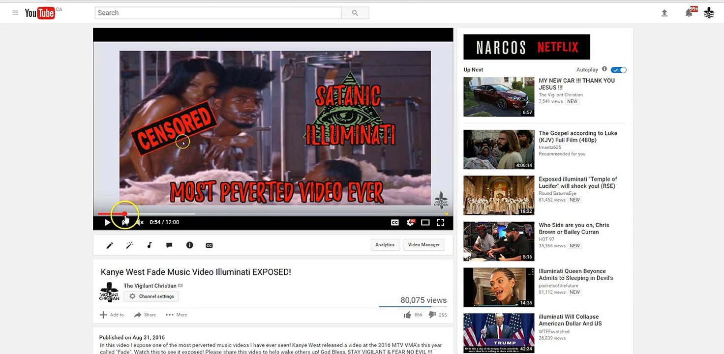 Kanye West Fade Music Video was Inspired by Pornhub