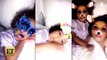 North West Adorably Plays With Snapchat Filters, Cracks Up Over Kim Kardashian & Kanye West Faces…