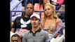 Beyonce flashes cleavage in low-cut top as she and Jay Z attend US Open