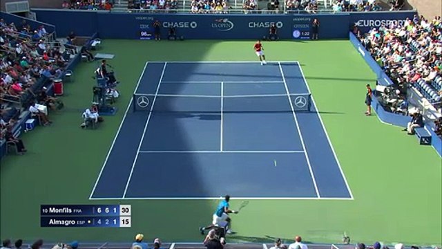 ABD Açık: Gael Monfils - Nicolas Almagro (Özet)
