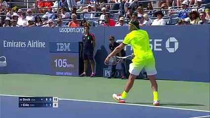 ABD Açık: Jack Sock - Marin Cilic (Özet)