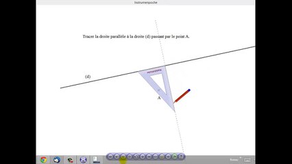 6ème Les droites Droites parallèles et construction