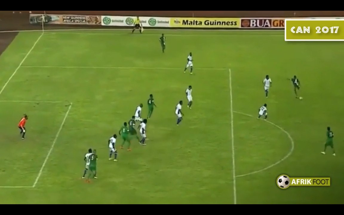 Nigeria : La superbe frappe de Kelechi Iheanacho | Qualifications CAN 2017