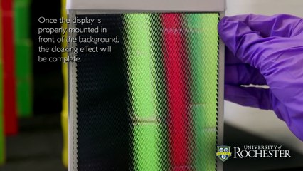 The Rochester Digital Cloak- A New Age of Invisibility