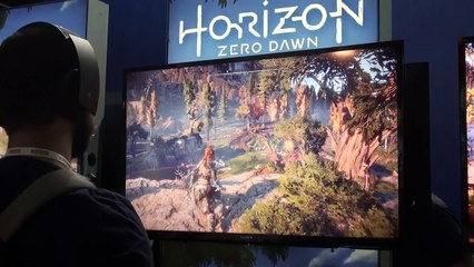 Horizon Zero Dawn (PS4) - Gameplay - Demo Brasil Game Show 2016
