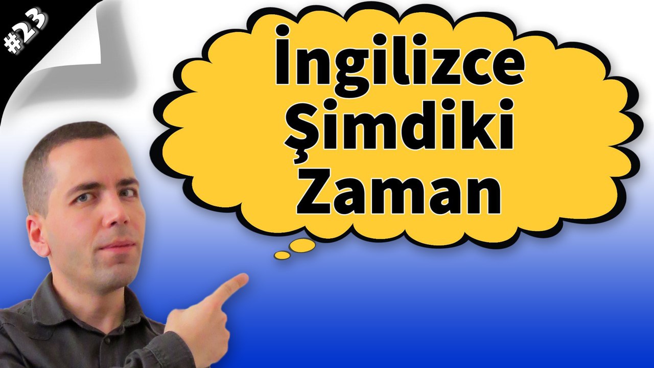 Present Continuous Tense Konu Anlatımı (İngilizce Şimdiki Zaman) #23