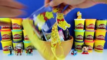 GIANT WINNIE THE POOH Surprise Egg Play Doh - Disney Toys Minecraft Spongebob Minions