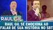 Raul Gil se emociona ao falar de sua história no SBT