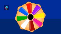 Colors for Kids to Learn with Color Wheel Chart - Colours for Children to Learn - color Learning