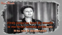 Karaoké - Edith Piaf - L'hymne à l'amour