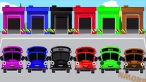 Colors for Children to Learn with Color Bus Toy - Colours for Kids to Learn - Learning Videos