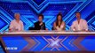 Watch creepy human doll leave X Factor judges speechless after 'barking mad' audition