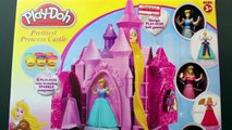 Play Doh Prettiest Princess Castle Disney Princess Belle, Aurora, Cinderella Play Dough